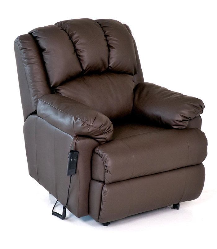 comfortable brown power lift chair recliner