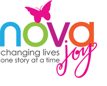 Nova Joy Changing Live One Story at a Time Logo